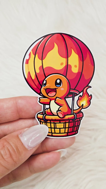 ☁︎ ヒトカゲ 🔥 air balloon ☁︎