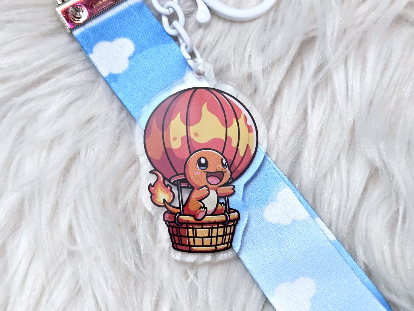 ☁︎  chary's 🔥balloon keychain ☁︎